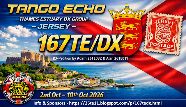 QSL de 167TE/DX